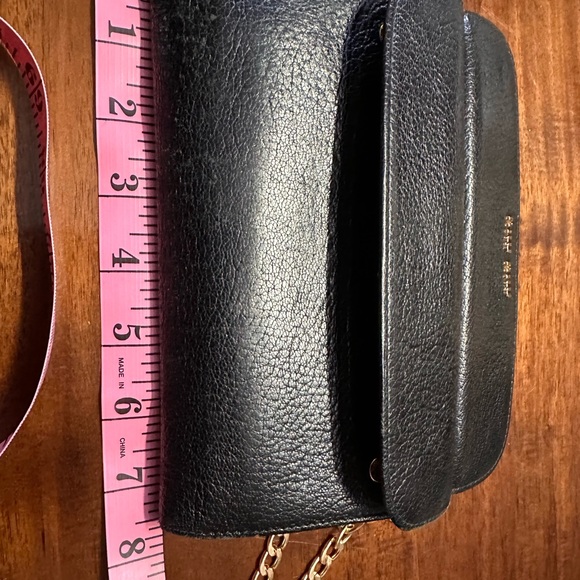 EUC Miu Miu Black and Gold Pebbled Leather Clutch - Picture 4 of 16